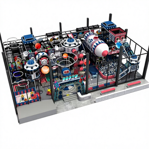 Aire de jeux intérieure personnalisée de grande taille sur le thème de la technologie, espace de jeu pour enfants, installations de divertissement commerciales, <span class=keywords><strong>prix</strong></span> compétitif - Product Image 2