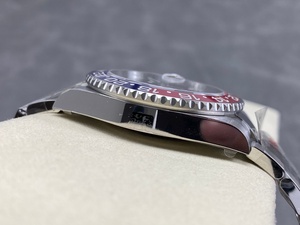 Montre mécanique étanche de super qualité, 41 mm, acier 904L, mouvement VS factory V3 DD3285, montre Pepsi GMT rouge bleu - Product Image 4