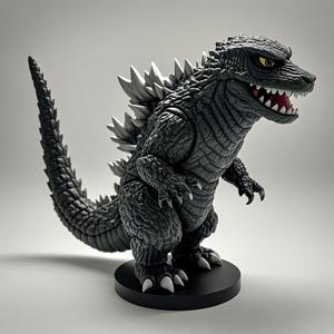 Boneka Monster rumah dalam ruangan, seni kerajinan Resin dilukis tangan karakter Model dalam ruangan