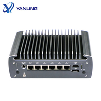 10th Generation I3/I5/I7 Fanless Pfsense Firewall 4 POE Triple M.2 Slots 2,5G LAN Nuevo Material Accesorios de computadora industrial