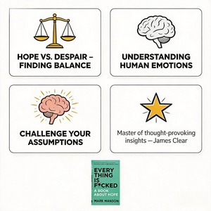 Todo Está Empañado por Mark Manson, Filosofía <span class=keywords><strong>de</strong></span> la Vida, Bienestar Mental, Esperanza y Cultivo <span class=keywords><strong>de</strong></span> la Mentalidad, Libro <span class=keywords><strong>de</strong></span> Lectura para Autoayuda - Product Image 3