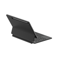 Casing Keyboard Ultra Tipis Magic Keyboard dengan Trackpad RGB dan Penutup Magnetik untuk Samsung Galaxy Tab S7FE/S7+/S8+/S9+/S9FE+/S10+ 12.4 inci