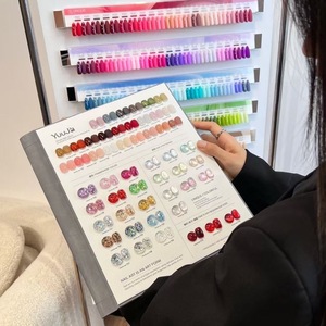 YuuJa <span class=keywords><strong>Kit</strong></span> <span class=keywords><strong>Complet</strong></span> de Vernis à Ongles Gel 172 Couleurs, Gel UV Soak Off avec Grande Présentoir de Nuancier sur Pied - Product Image 2