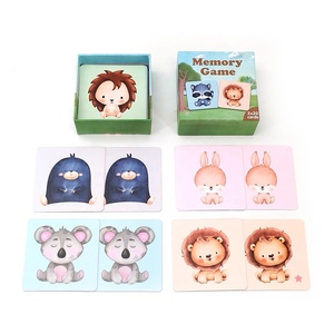 Cartes mémoire de jeu pour enfants avec emballage personnalisé OEM, jeu familial avec boîte en papier, marque Hicreate, certifiées <span class=keywords><strong>SMETA</strong></span> 4P - Product Image 6