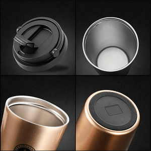Stainless Steel Vacuum Tumbler 17oz Double Wall Travel Mug With Lid Thermal Insulation <b>Coffee</b> Cup Minimalist Design - Product Image 4