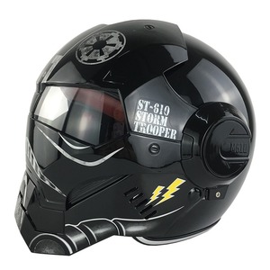 Vente en gros d'Iron Man <span class=keywords><strong>Transformers</strong></span> Personnalité Art <span class=keywords><strong>Casque</strong></span> complet Sécurité <span class=keywords><strong>Casque</strong></span> découvert Demi <span class=keywords><strong>casque</strong></span> rétro - Product Image 1