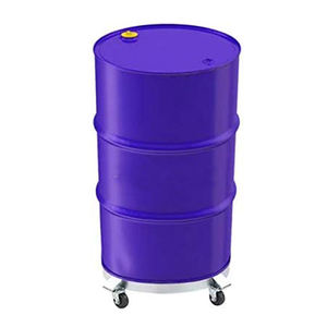 Chariot roulant d'usine mobile et chariot mobile de tambour d'huile rond en acier - Product Image 5