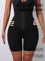 Ceinture de soutien respirante pour femme, gaine abdominale amincissante, culotte gainante une pièce