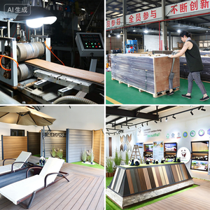 Planche <span class=keywords><strong>de</strong></span> terrasse creuse classique résistante aux fissures <span class=keywords><strong>pour</strong></span> extérieur, <span class=keywords><strong>escalier</strong></span>, sol composite WPC, plancher en bois WPC - Product Image 3