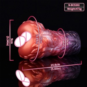 NNSX Vagina Artificial de Silicona con Forma de Caballo, Vagina Realista de Bolsillo, Producto para Adultos, Juguetes Sexuales para Hombres, Masturbador Masculino - Product Image 6