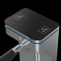 Tourniquet d'entrée et de sortie à carte entièrement automatique trépied à jetons pour toilettes pour zones à fort trafic