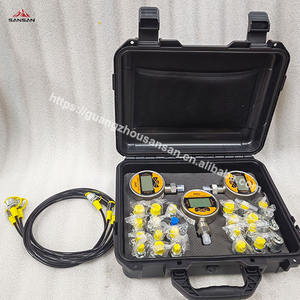 निर्माण मशीनरी भागों डिजिटल दबाव गेज हाइड्रोलिक दबाव टेस्ट किट दबाव गेज - Product Image 2