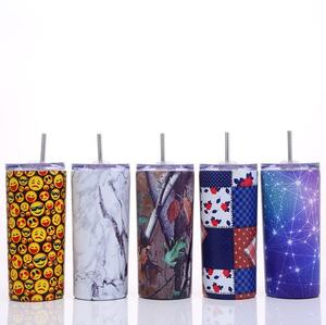 Tazza da Viaggio Personalizzabile 20oz Antigoccia per Sublimazione, <span class=keywords><strong>Tumbler</strong></span> Sottile in Acciaio Inox per Caffè e Termos - Product Image 3