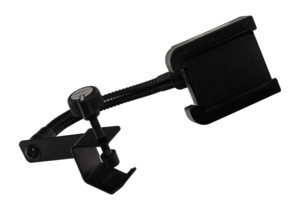 QUIK LOK SMS/001 360 Degree Smartphone Holder with 140 mm Flexible Arm 51-85 mm Width 600 G Black for <b>Musical</b> <b>Instruments</b> - Product Image 3
