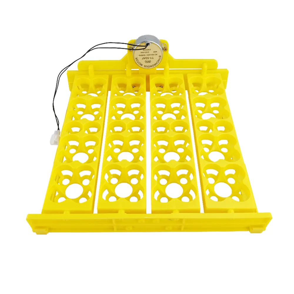 Nampan inkubator telur mini kuning 16-72 nampan telur untuk inkubator telur nampan penetasan