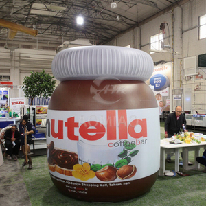 Modèle de <span class=keywords><strong>bouteille</strong></span> de <span class=keywords><strong>Nutella</strong></span> et de boîte de beurre de cacahuète gonflable commercial pour la publicité de ballons - Product Image 1