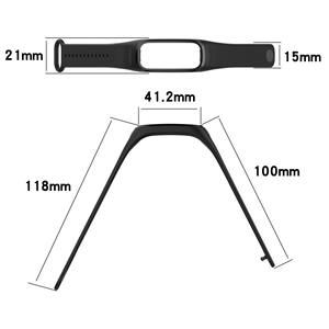 FORWELLENY <span class=keywords><strong>Bracelet</strong></span> de remplacement en silicone TPU pour montre <span class=keywords><strong>OPPO</strong></span>, <span class=keywords><strong>bracelet</strong></span> sport pour hommes et femmes - Product Image 5