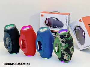 Altavoz Bluetooth Portátil BOOMSBOX4 MINI 2026 Trend, 10W, con Luz RGB, BT/TF/USB/FM/AUX/TWS, Tipo-C - Product Image 2