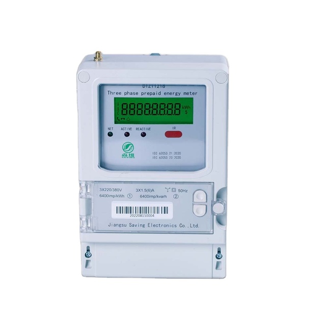 OEM/ODM Customized 4G/Wifi Smart Meter Electricity Prepaid 3 Phase Electronic Energy Meter With GSM Module for Household