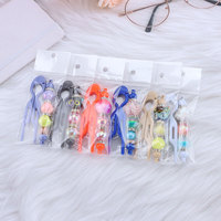 Épingle à cheveux DIY faite à la main, perles colorées macaron, épingle chinoise longue à fourche, accessoire pour femmes et filles