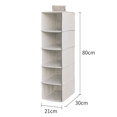 Light gray medium five layers without drawers 30*21*80