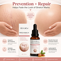 Minyak Tubuh OEM Fade Scar Regeneration untuk Ibu Hamil, Perbaikan Perut, Pelembap Gliserin, Minyak Pijat, Minyak Esensial untuk Stretch Mark