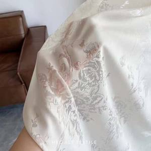 DaiRui American rustica Jacquard traslucido Voile <span class=keywords><strong>tende</strong></span> da finestra Butterfly Burn-out trasparenti <span class=keywords><strong>per</strong></span> soggiorno - Product Image 6