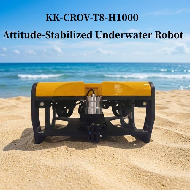 Industrial-Grade DVL-Equipped Anti-Current Hovering Attitude-Stabilized Underwater Drones Rovs for Subsea Exploration