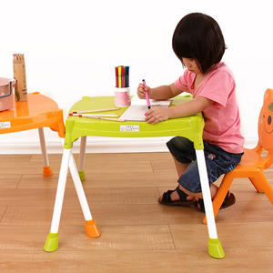 Silla alta de plástico portátil para bebé, <span class=keywords><strong>trona</strong></span> de plástico barata para niños - Product Image 4