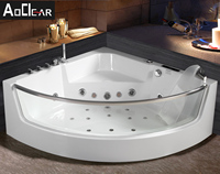 Combinaison baignoire-douche, combinaison baignoire-douche d'angle, baignoire à jets de massage