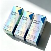 Étiquettes holographiques anti-contrefaçon de luxe pour flacons de 3 ml, 5 ml, 10 ml