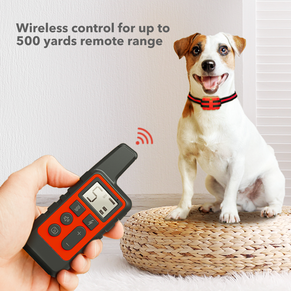Easy-to-Use Remote Training E-Collar: Shock, Vibration Beep for Dog Behavior Correction