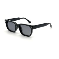 Gafas de Sol Retro Cuadradas de Marca con Logotipo Personalizado de Alta Calidad 2026, Gafas de PC con Protección UV400 Unisex