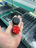 Casing Pelindung Anti-Hilang Anti-Guncangan MiniTag untuk Grosir Pelacak Lokasi Air Tag, Casing Stylish dengan Serat Karbon