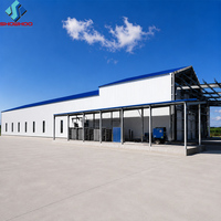Estructura de Acero Prefabricada de Alta Resistencia Q355B, Solución de Construcción de Naves Industriales Metálicas a Gran Escala