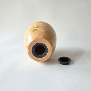 메모리 에그 나무 애완동물 화장 유골함, 개와 고양이를 위한 기념품 유골함, 가정 장식용 장식 유골함 - Product Image 4