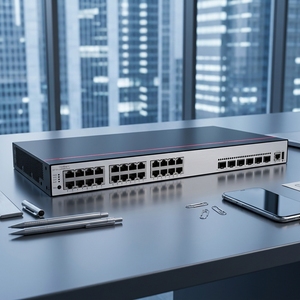 Switch Empresarial S5735-L24P4XE-A-V2 98012026 Serie S5735 PoE con 24 Puertos 10/100/1000Base-T - Product Image 3