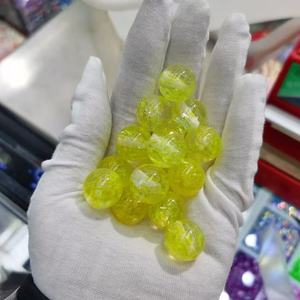 Cuentas Espaciadoras Redondas de Acrílico Esmerilado de 16 mm para Bolígrafos - Product Image 3