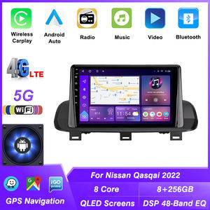 Autoradio Android 13 Carplay <span class=keywords><strong>2</strong></span> DIN pour <span class=keywords><strong>Nissan</strong></span> <span class=keywords><strong>Qashqai</strong></span> <span class=keywords><strong>2022</strong></span>, système multimédia Carplay, autoradio stéréo, GPS de voiture, navigation, unité principale, lecteur vidéo - Product Image 3