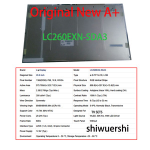 Layar LCD Grosir Original Baru A+ 26" LC260EUN SCA1 SDA1 SDP1 LC260EXJ-SDA1 HT260WXC 100 200 LC260EXN SDA1 SDA2 SDA3 - Product Image 5