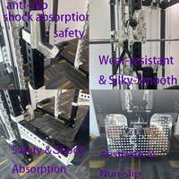 Machine Smith verticale robuste pour salle de sport à domicile haut de gamme, station de musculation multifonctionnelle, qualité commerciale compacte