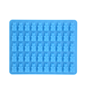 Molde de Silicona para Caramelos de Ositos de Goma, 50 Cavidades, Molde de Silicona para Hornear Caramelos, Libre de BPA - Product Image 6