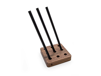 Porte-stylos en bois minimaliste, organisateur de bureau en bois massif pour la décoration de la maison et du bureau, porte-crayons en noyer et chêne, accessoires de bureau, cadeau