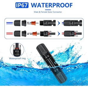 12 cặp năng lượng mặt trời kết nối công cụ Kit với 2 cái cờ lê Cờ lê 1 cái năng lượng mặt trời crimper cho 2.5/4/6mm ² panel năng lượng mặt trời Cáp - Product Image 2