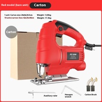 Scie sauteuse électrique portable multifonctionnelle pour le bricolage et l'industrie, outils de travail du bois professionnels, scie à découper manuelle pour usage domestique