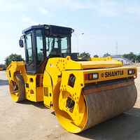 Compacteur routier à double tambour de marque réputée SR14D 14 tonnes