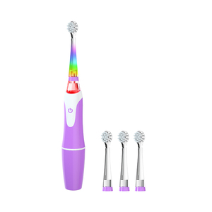 Luz Led, alimentado por batería, temporizador, funciona con niños, <span class=keywords><strong>cepillo</strong></span> de dientes para niños, <span class=keywords><strong>cepillo</strong></span> de dientes eléctrico sónico para niños y <span class=keywords><strong>niñas</strong></span> - Product Image 6