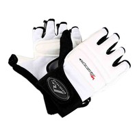 Équipement d'entraînement OEM de gants de taekwondo professionnels rouges et bleus unisexes de la foire de Canton de Chine