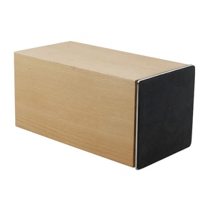 Bloc de couteaux magnétique rotatif sans couteaux Porte-<span class=keywords><strong>couteau</strong></span> universel en bois d'acacia naturel Stockage Bloc magnétique rotatif - Product Image 3