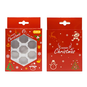 Boîte à dés carrée 7 pièces avec logo personnalisé en plastique et papier pour jeux de société RPG Donjons et Dragons - Product Image 5
